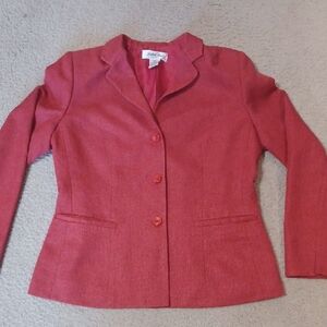 Judith Hart Petites Red Blazer